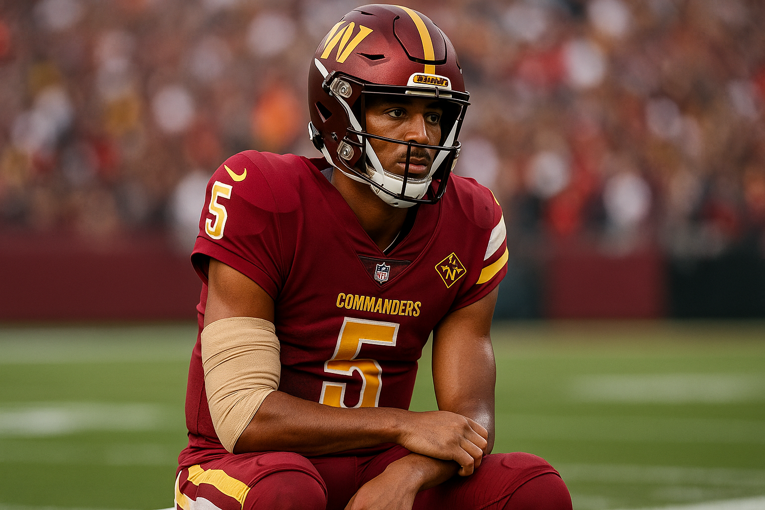 Jayden Daniels uniknie opracji?